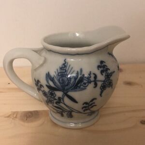 Vintage Blue‎ Danube China Creamer EUC